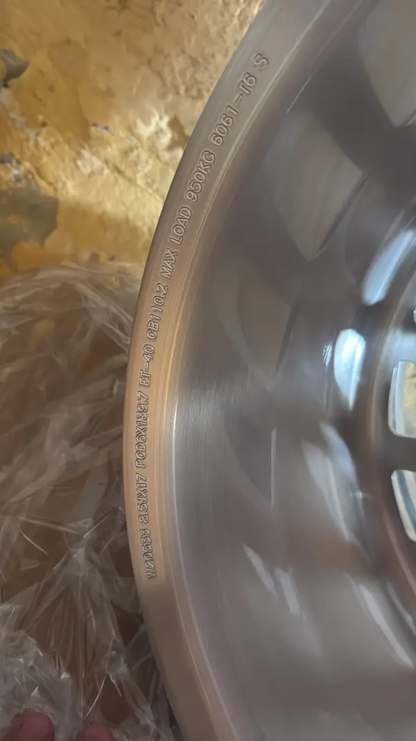 Work Wheels Multiradio · 17x8.5 6x139.7 ET-40 · x4 · Foto 7