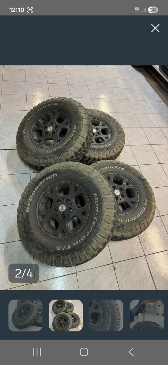 Jeep (OEM) Wj · 16x5.5 5x127 ET0 · BFGoodrich 255/85 R16 · x4 · Foto 2