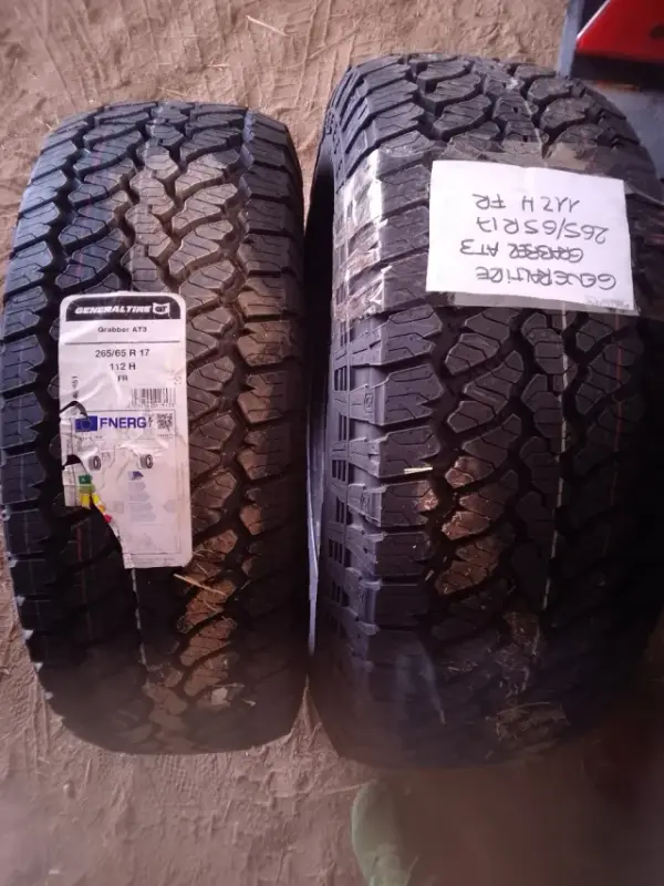 General Tire Grabber AT3 · 265/65 R17 · x2
