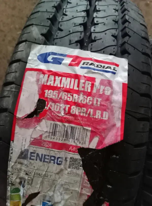 GT Radial Radial Maxmiler Pro. · 195/65 R16 · x1