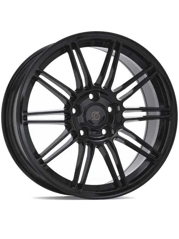 Samorai Victoria Negro brillo · 18" 8.5–9.5J 5x120 · a medida