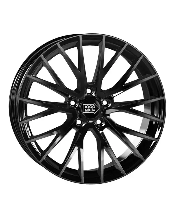 Mille Miglia MM1009 Negro brillo · 18x8 5x112 ET45 · x4